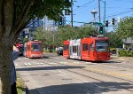 Seattle Streetcar 301 and 407